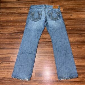 True Religion Bobby Super T Jeans - Light Wash Denim